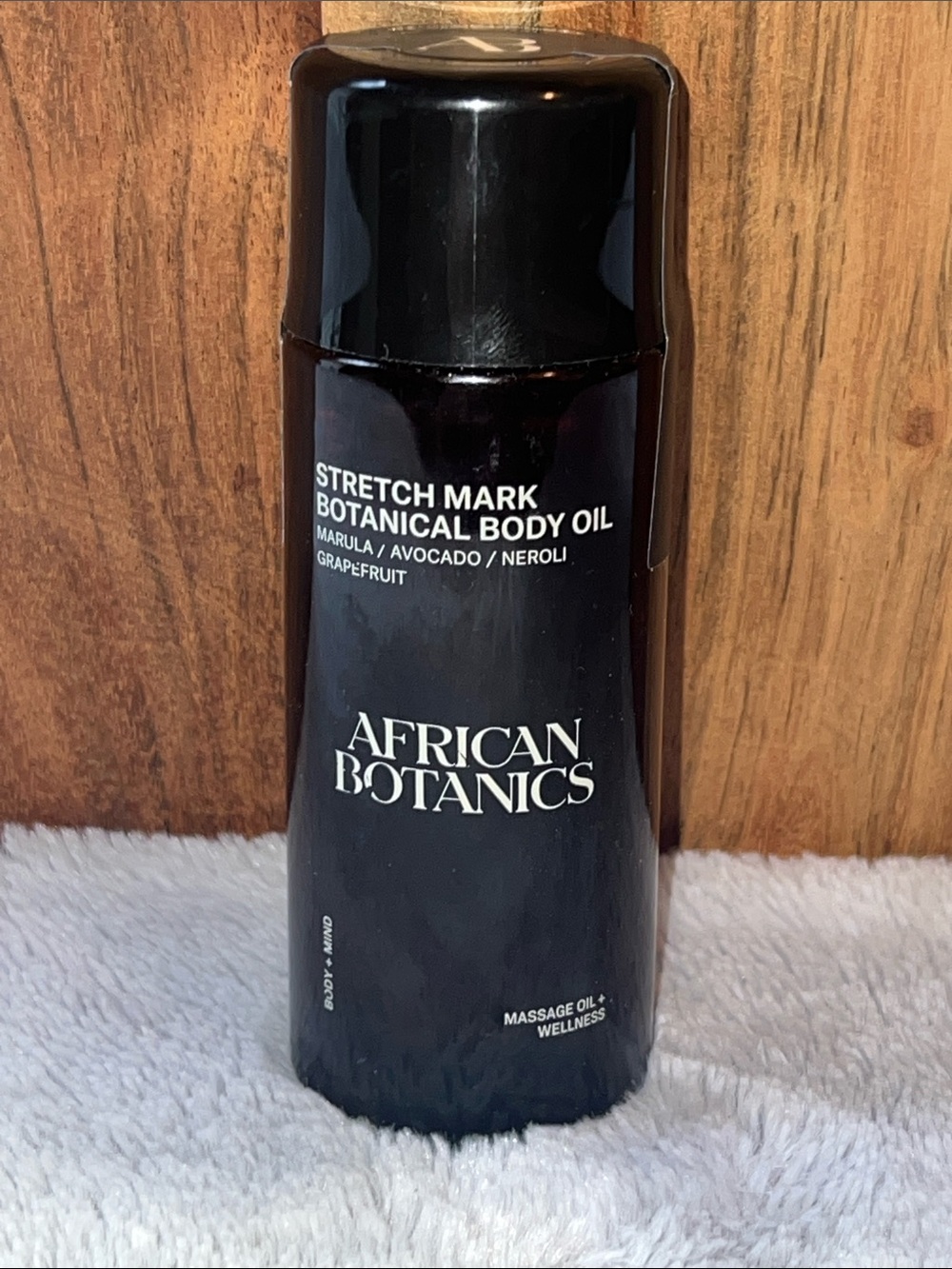 African Botanics Stretch Mark Botanical Body Oil -  New! Sealed!